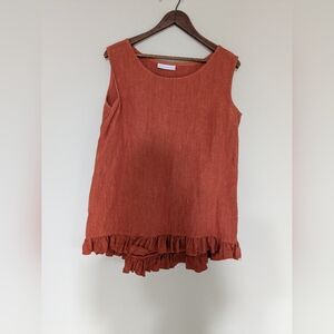 Bryn Walker Lagenlook Linen Tank